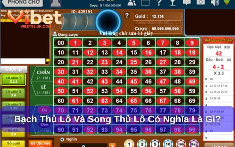Bạch thủ lô và song thủ lô là gì trong lô đề Bạch thủ lô và song thủ lô là gì trong lô đề