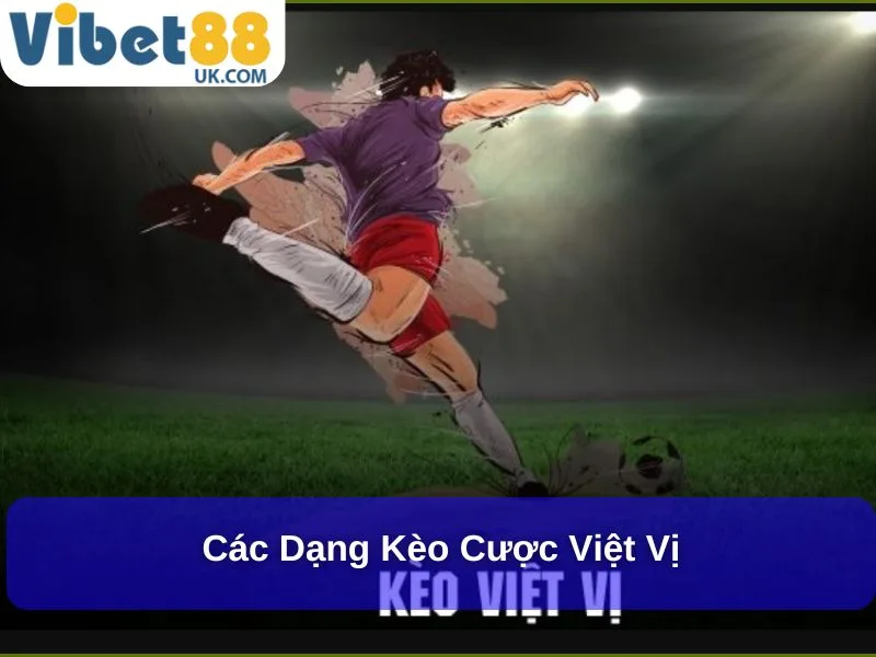 Khám Phá Kèo Việt Vị Thú Vị, Hấp Dẫn Trong Cá Cược Bóng Đá 3 Các dạng kèo cược Việt Vị
