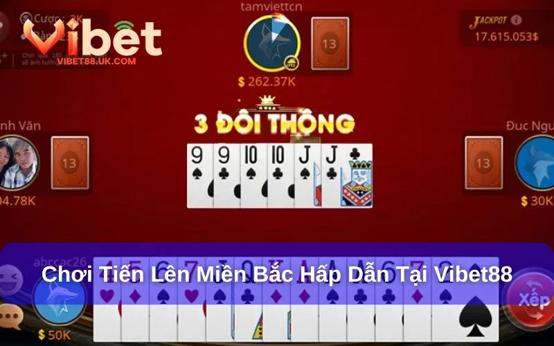 Cách Chơi Bài Tiến Lên Miền Bắc Dành Cho Hội Viên Mới Vibet88 5 Tham gia tiến lên miền Bắc tại Vibet88